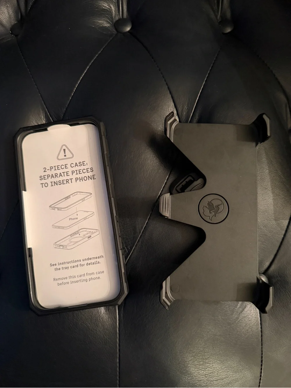 Protective Black Rugged Phone Case (Brand New)